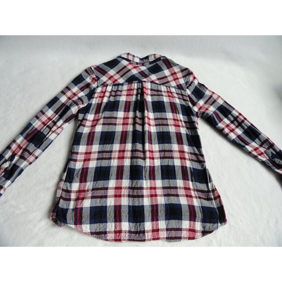 Rails Double Layer Red and Blue Plaid Flannel - Size M - Picture 5 of 7